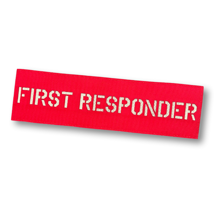 First Responder Rückenschild