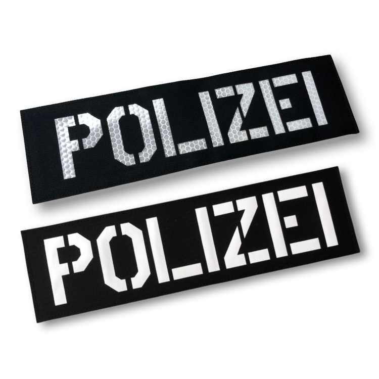 Polizei Schriftzug