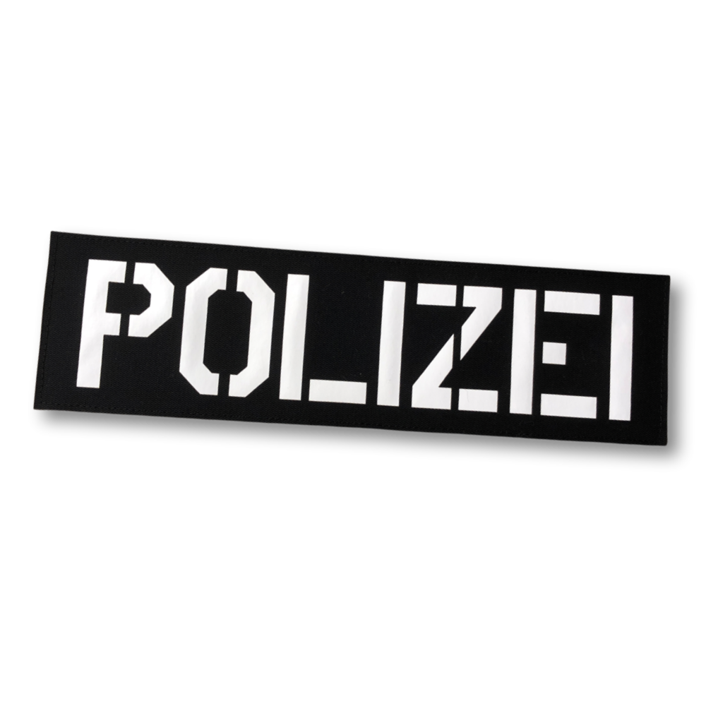 Polizei Schriftzug