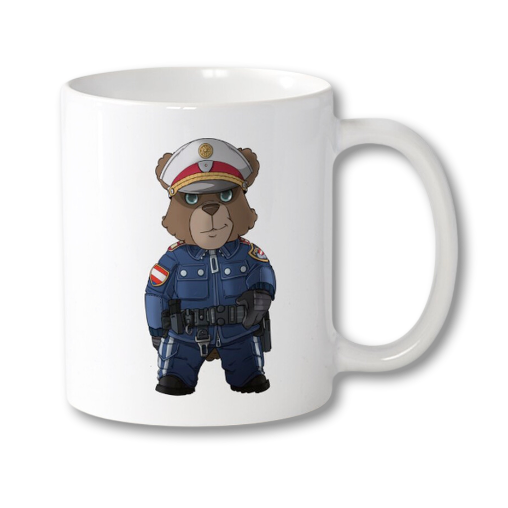 Kaffeehäferl ÖBär V8 Polizeibär