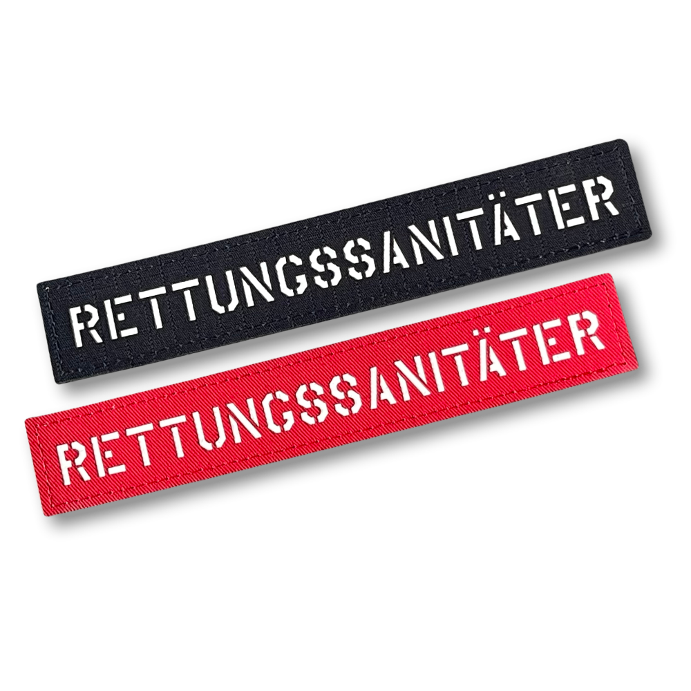 Namensschild Rettungssanitäter